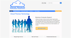 Desktop Screenshot of cloudthomas.ca